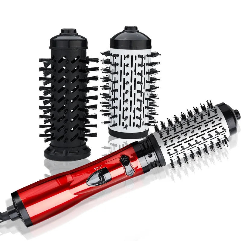 Hot Air Brush, 2 Heads, 360° Airflow, 1000W