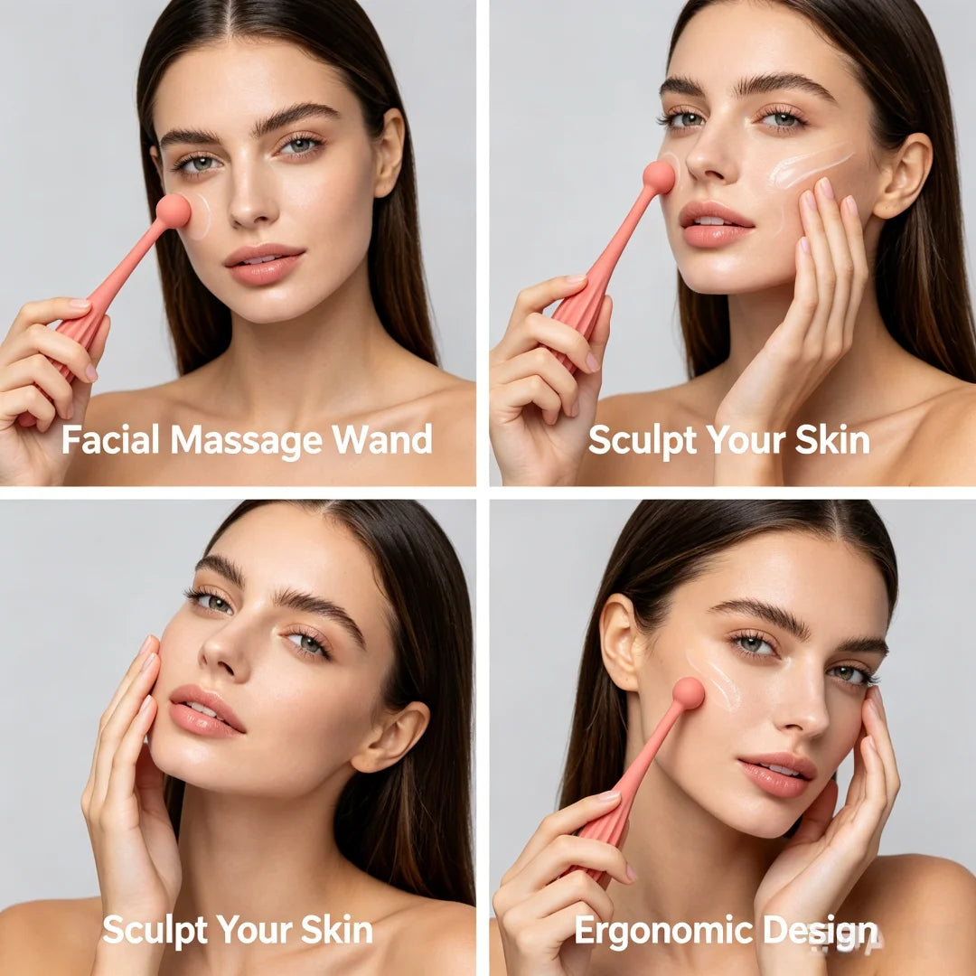 Portable Facial Massage Stick for Travel