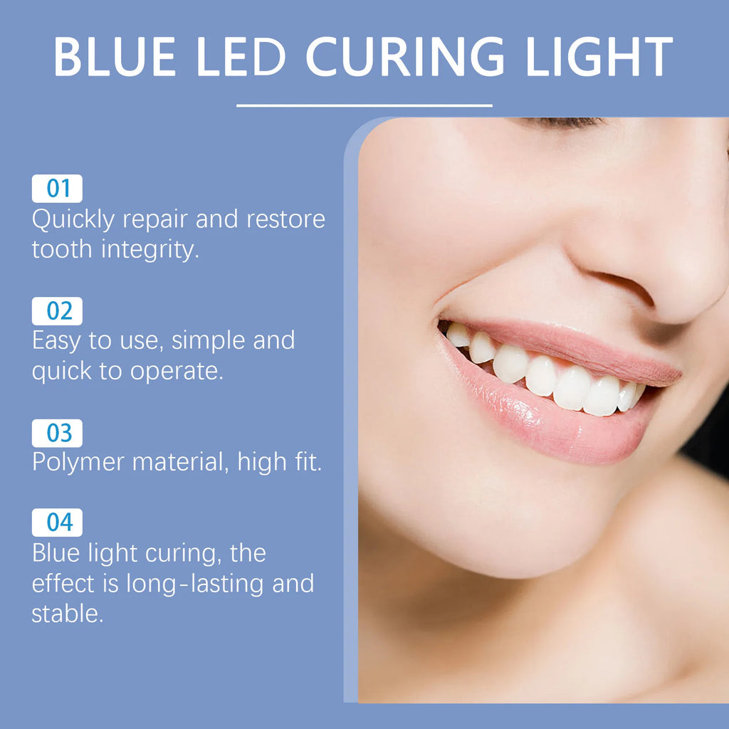 LED Teeth Whitening Kit with Moldable Trays