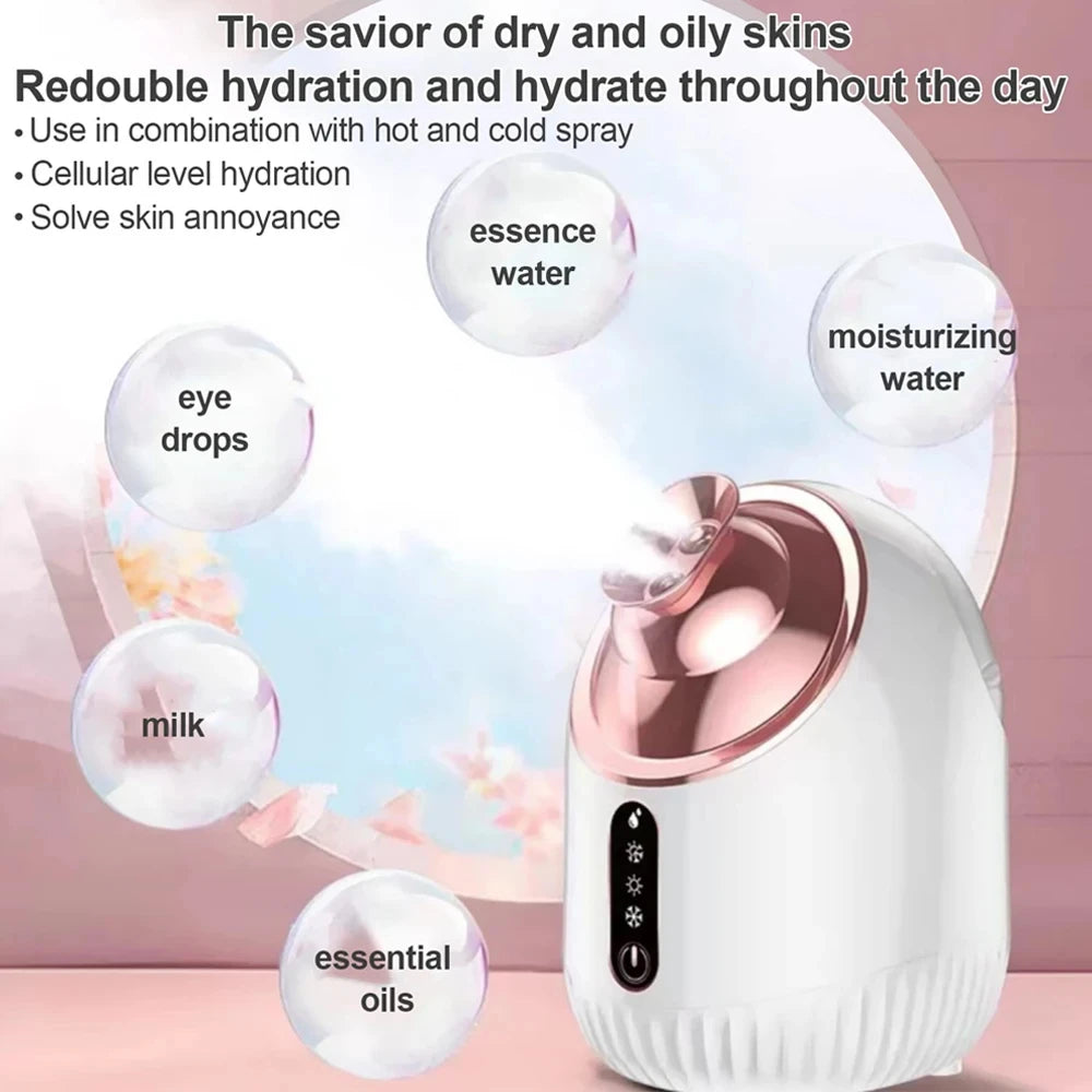 Hot and Cold Facial Steamer, 280W