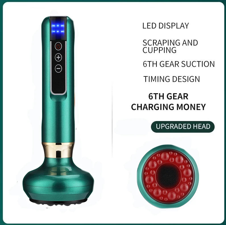 Electric Cupping Set, 6-Level Suction