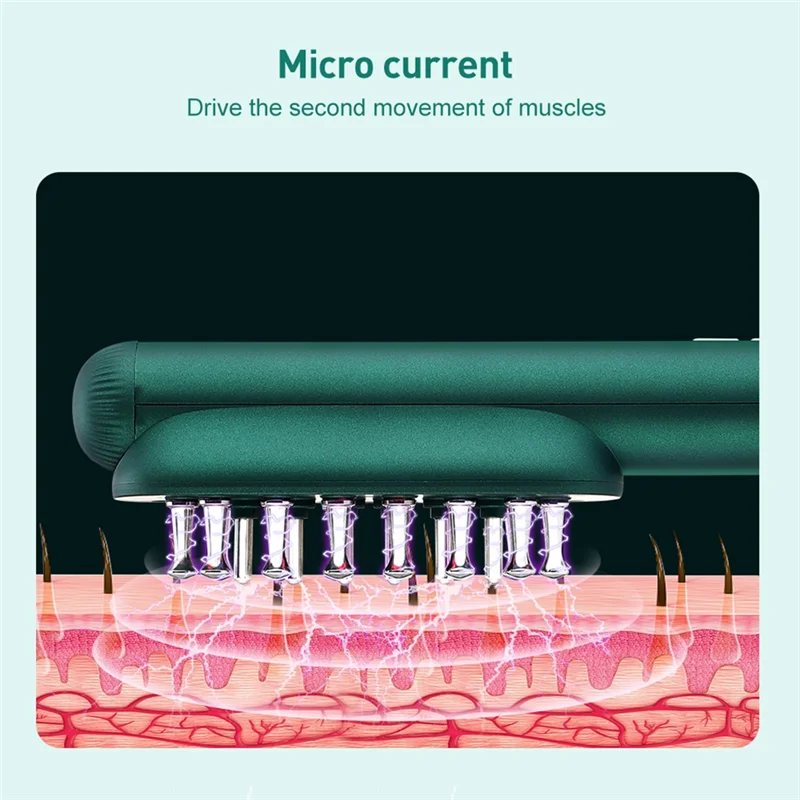 LED Hair Growth Comb with RF and EMS