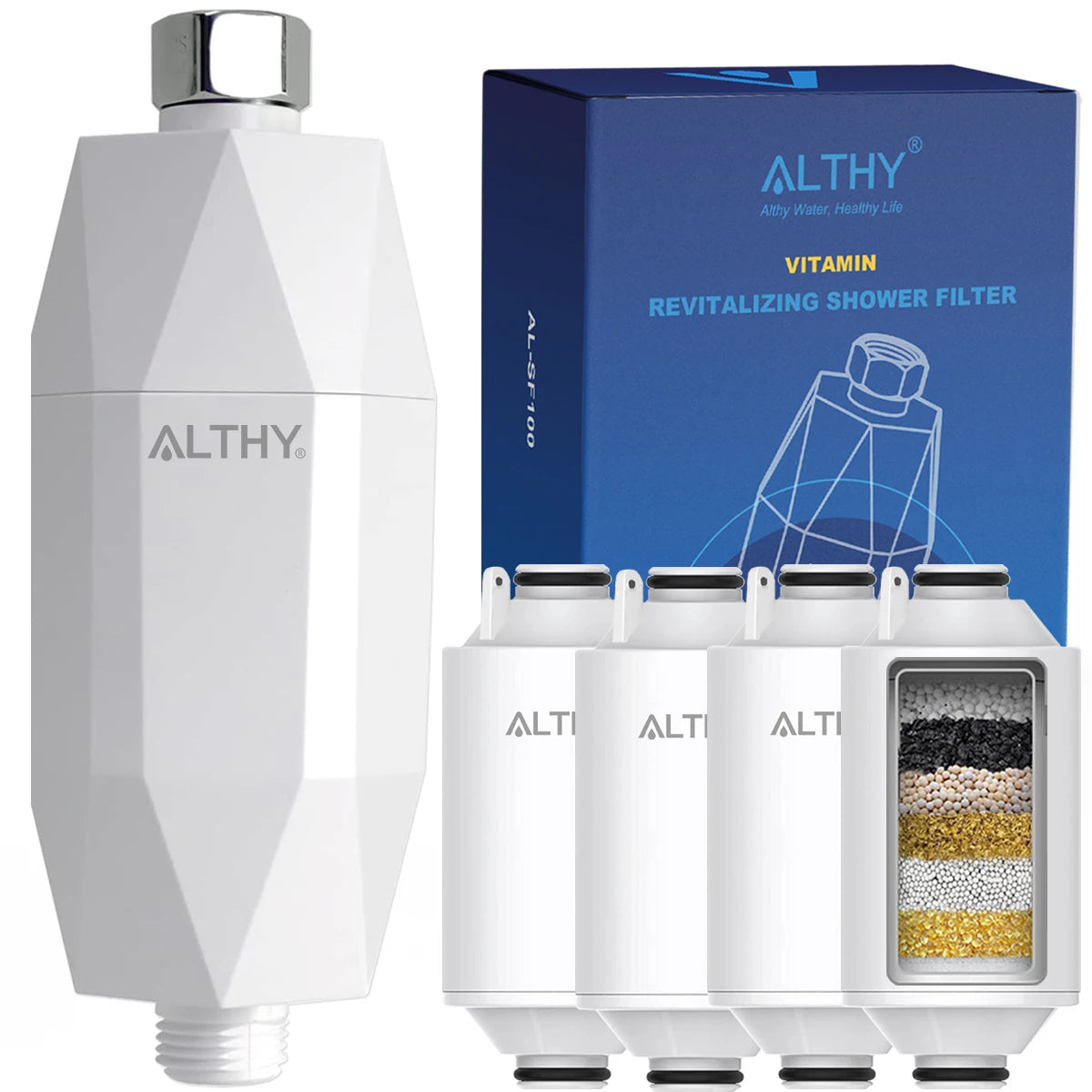 Vitamin C Shower Filter for Hair and Skin