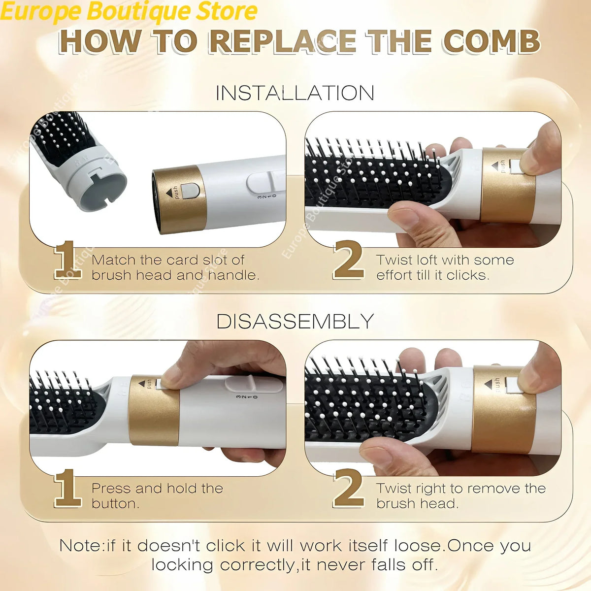 5-in-1 Hot Air Wrap Styler, 1000W