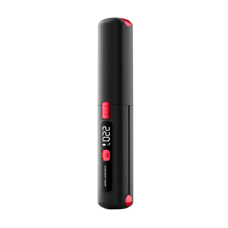 Cordless Mini Hair Straightener Curler, 4500 mAh