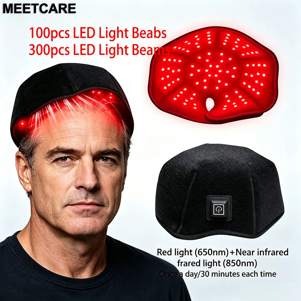 660/850 nm LED Hair Growth Helmet, 100 LEDs