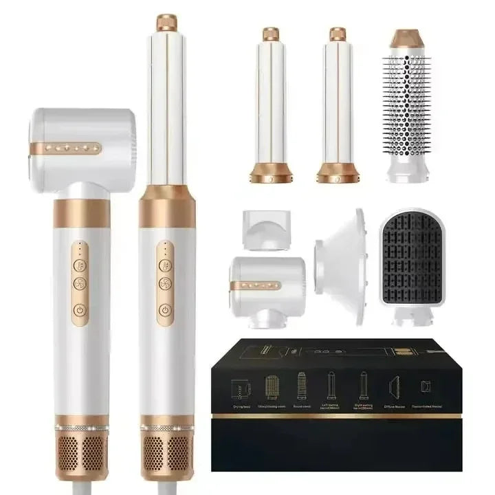 7-in-1 Brushless Hair Dryer Styler, 1200W