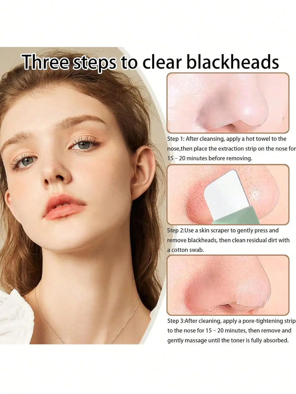 Blackhead Extraction Tool for Nose