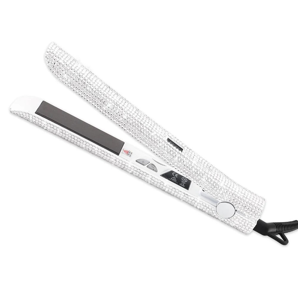 Rhinestone Flat Iron, 470°F LCD