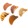 Ox Horn Gua Sha Board for Face, ~10×6 cm