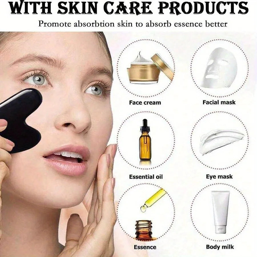 Ice Roller and Gua Sha Set for Face