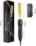 Wet-Dry Heated Straightening Comb, 110–240V