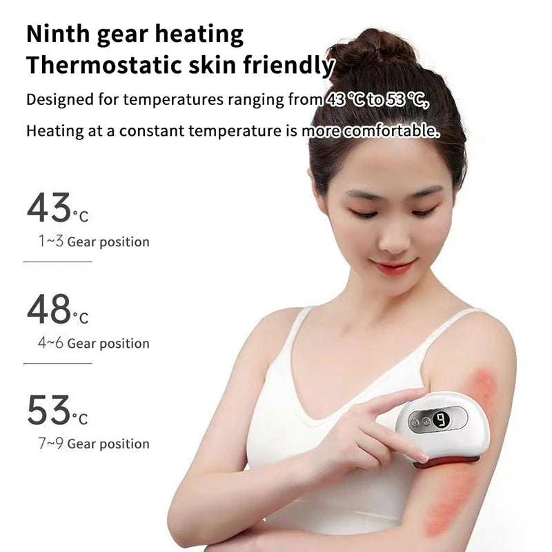 Heated Electric Gua Sha for Body, 9 Gears
