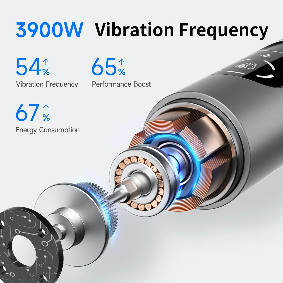 Ultrasonic Tooth Cleaner with Camera, 38 kHz