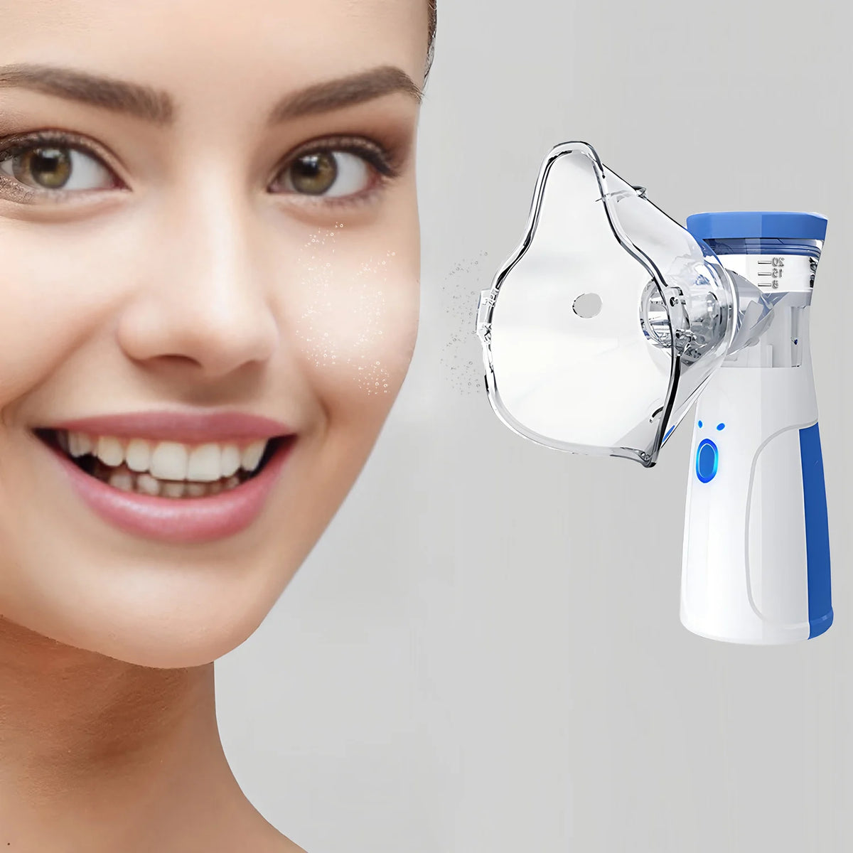 Silent Mesh Facial Nebulizer, Handheld
