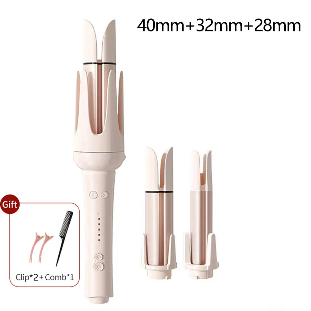 Automatic Ionic Curling Iron, Anti-Tangle