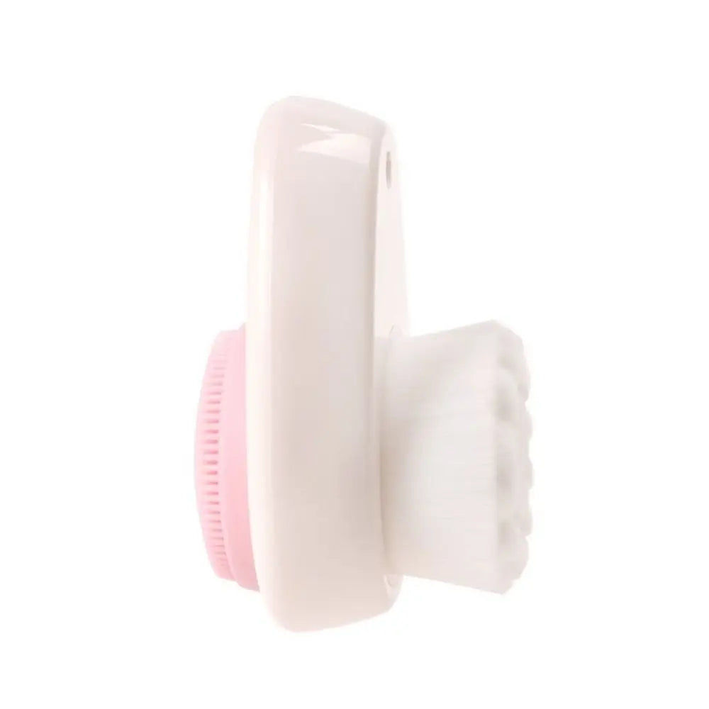 Double-Sided Silicone Face Cleansing Brush