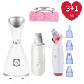4-in-1 Facial Steamer, Vacuum, and Scrubber Set
