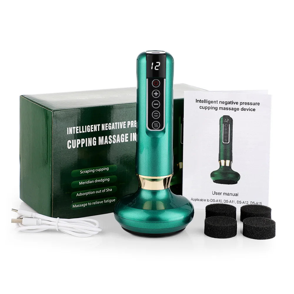 Electric Cupping Set, 6-Level Suction