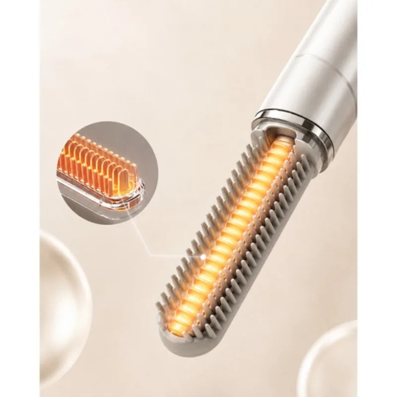 USB Cordless Mini Straightening Brush for Bangs