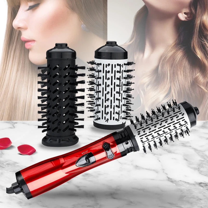 Hot Air Brush, 2 Heads, 360° Airflow, 1000W