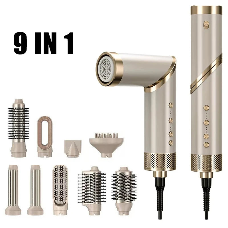 9-in-1 Hair Dryer and Hot Comb Set