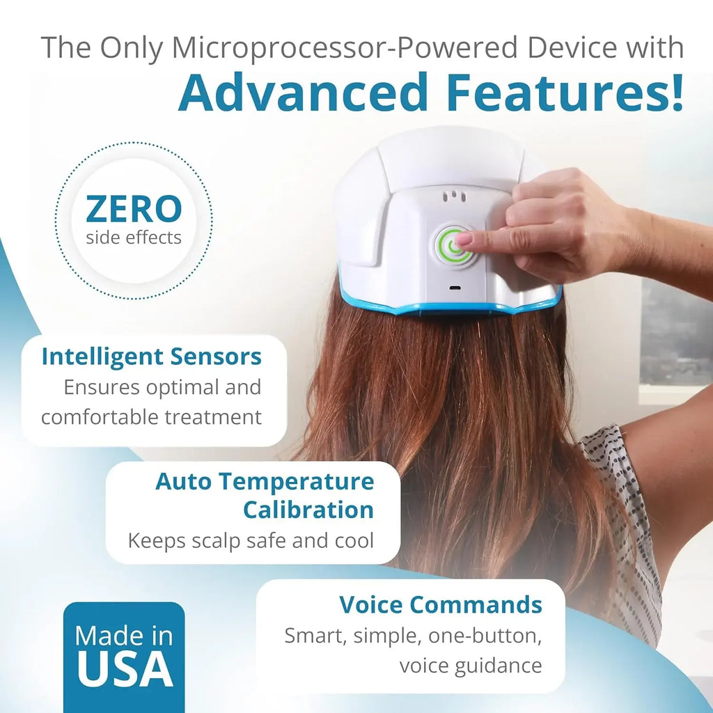 80-Diode Laser Hair Growth Helmet for Scalp