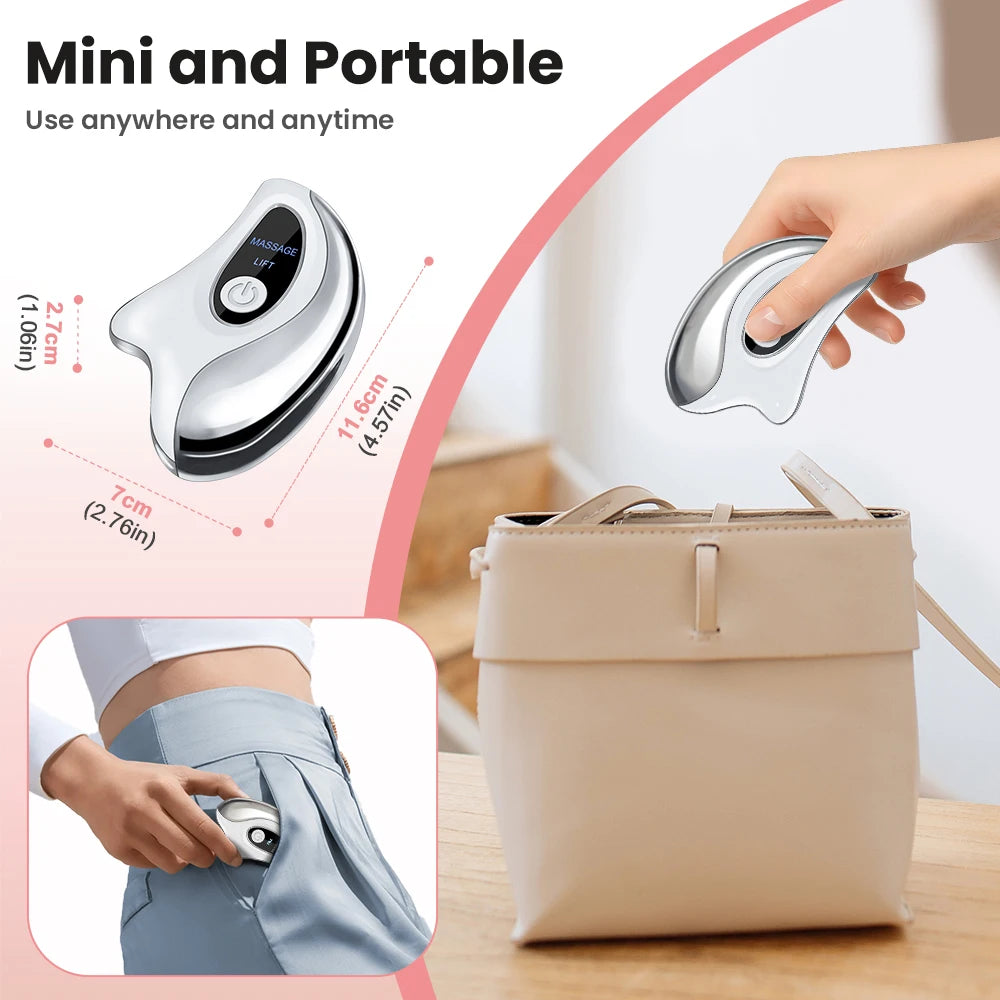 Heated Electric Gua Sha for Face, 45°C