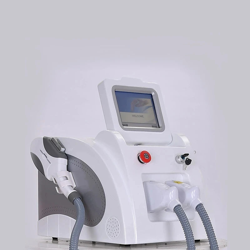 2-in-1 IPL OPT Hair Removal with ND:YAG Handpiece
