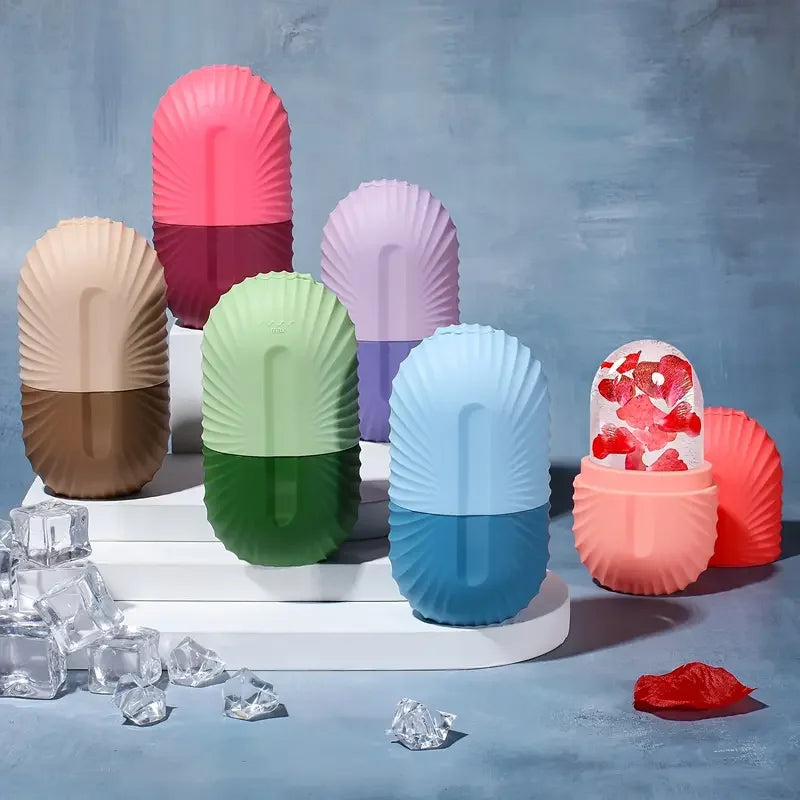 Ice Globe Balls and Trays for Face