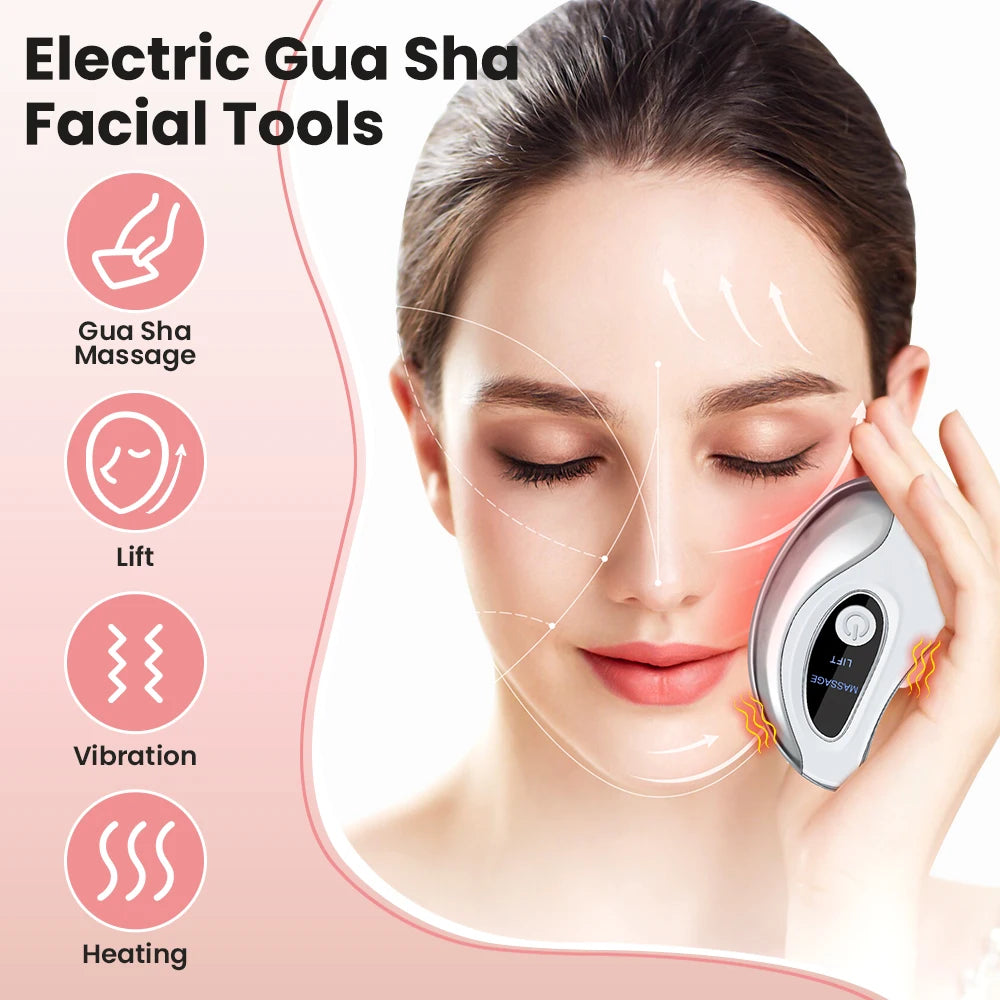 Heated Electric Gua Sha for Face, 45°C