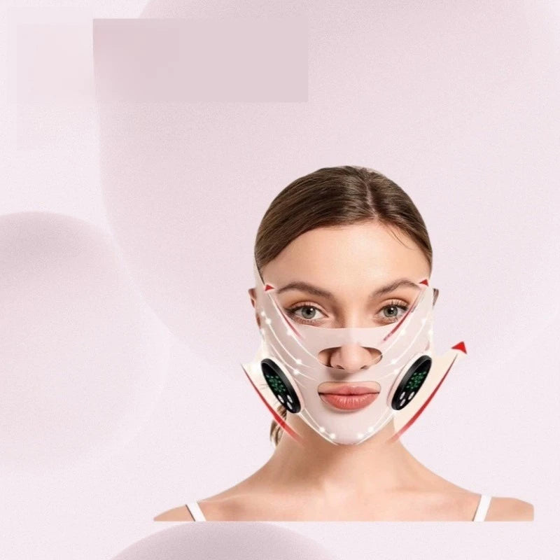Microcurrent V-Face Lifting Mask