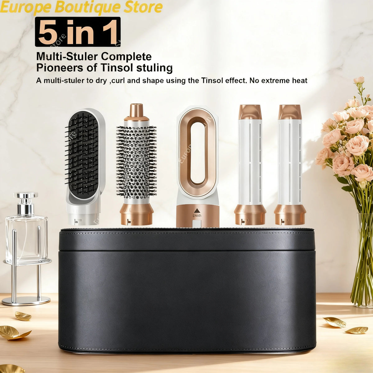 5-in-1 Hot Air Wrap Styler, 1000W