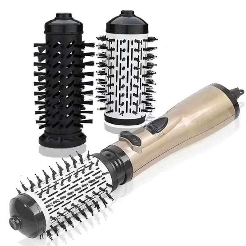 Hot Air Brush, 2 Heads, 360° Airflow, 1000W