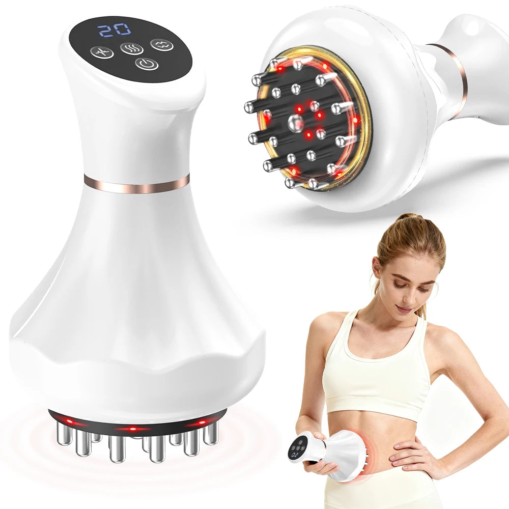 Lymphatic Drainage Massager with Heat and Pulse