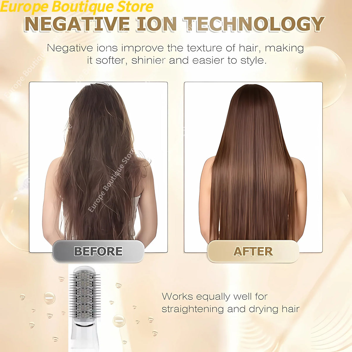5-in-1 Hot Air Wrap Styler, 1000W
