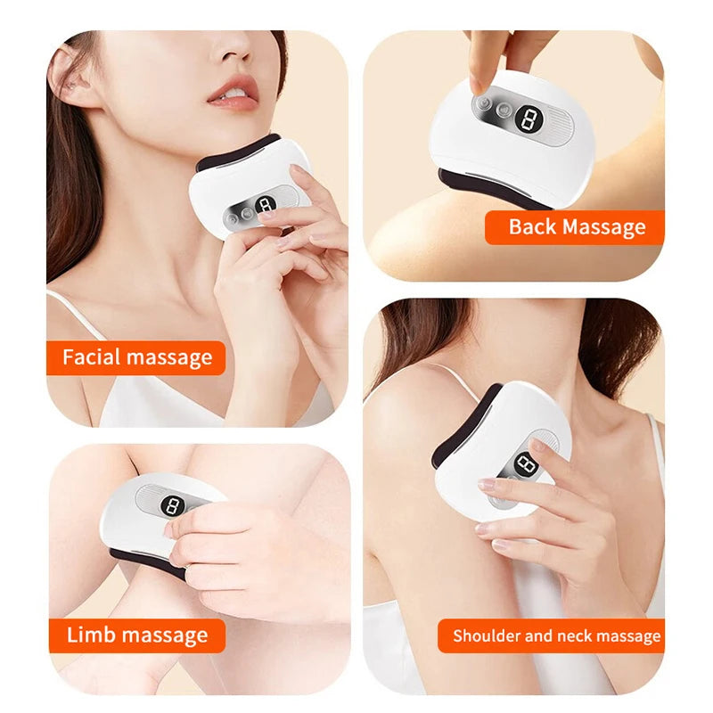 Heated Electric Gua Sha for Body, 9 Gears