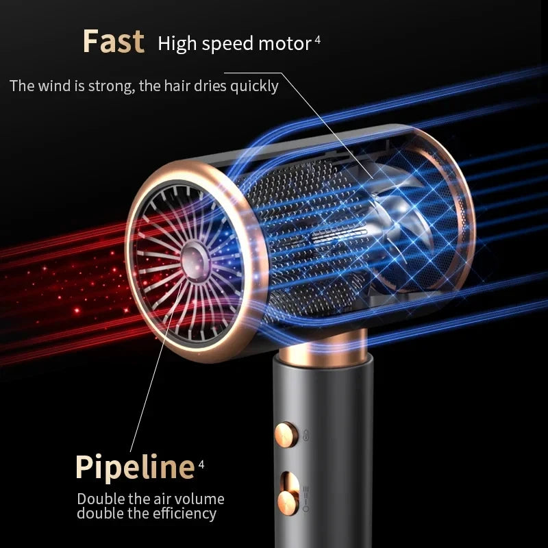 5-Speed Ionic Hair Dryer, Hot and Cold, 2000W