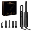 5-in-1 Ionic Hair Dryer Hot Comb Set, 1000W