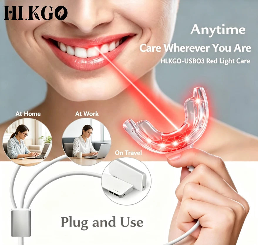 USB LED Teeth Whitening Device, 16 Lights
