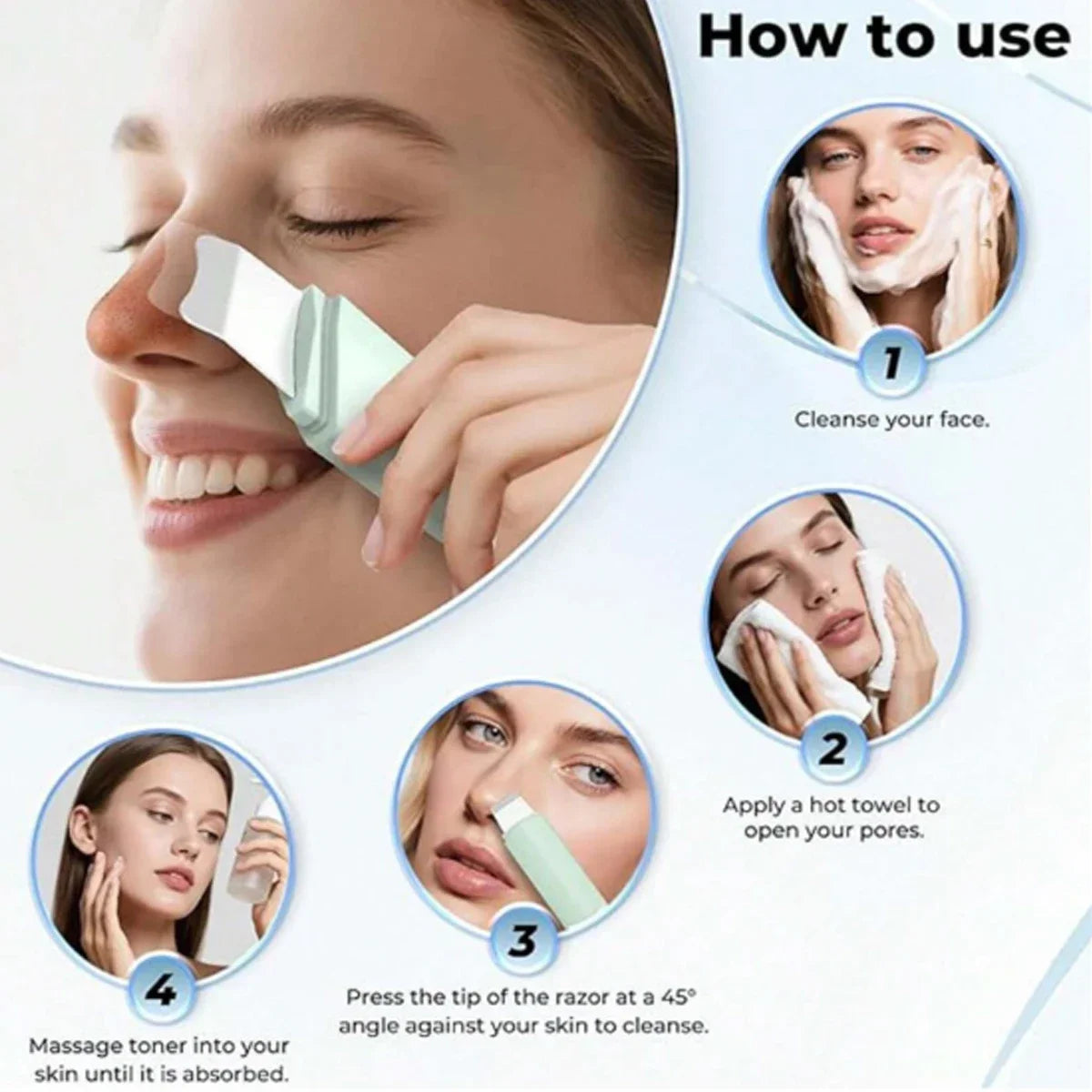 Blackhead Extraction Tool for Nose
