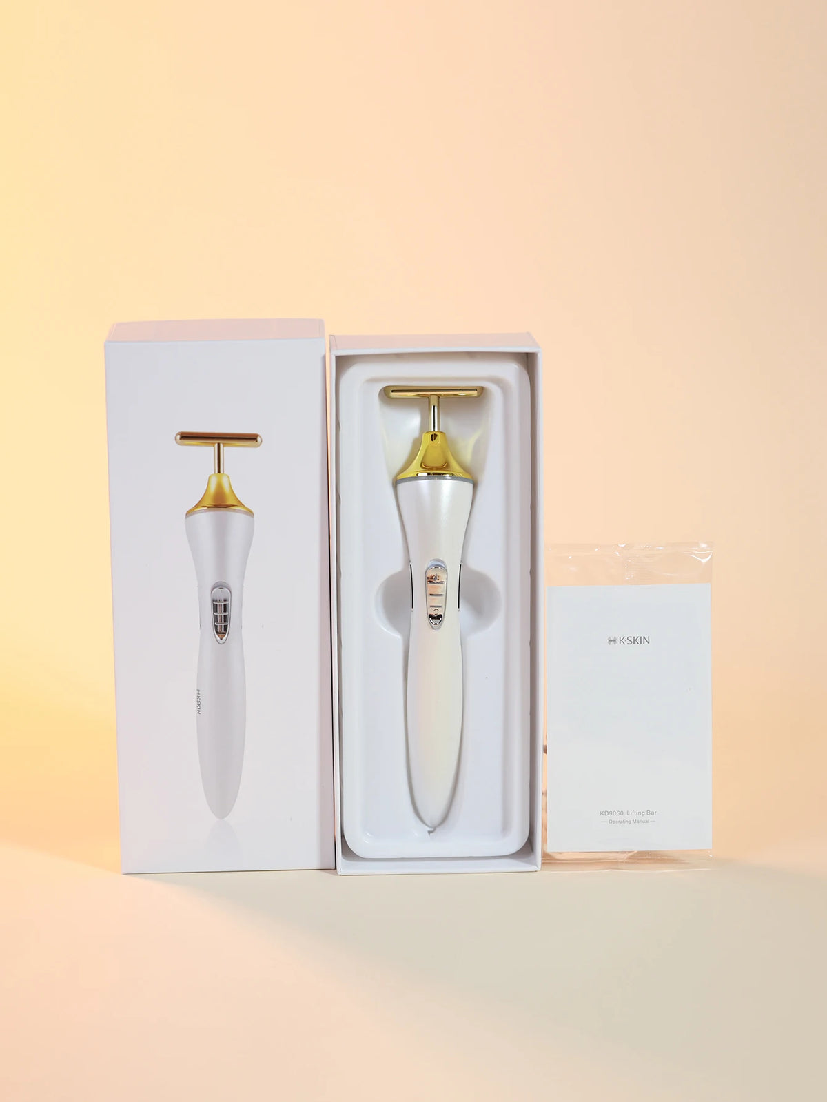 T-Shaped Vibrating Face Lift Roller