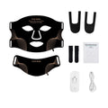 7-Color Silicone LED Face and Neck Mask, 70 LEDs