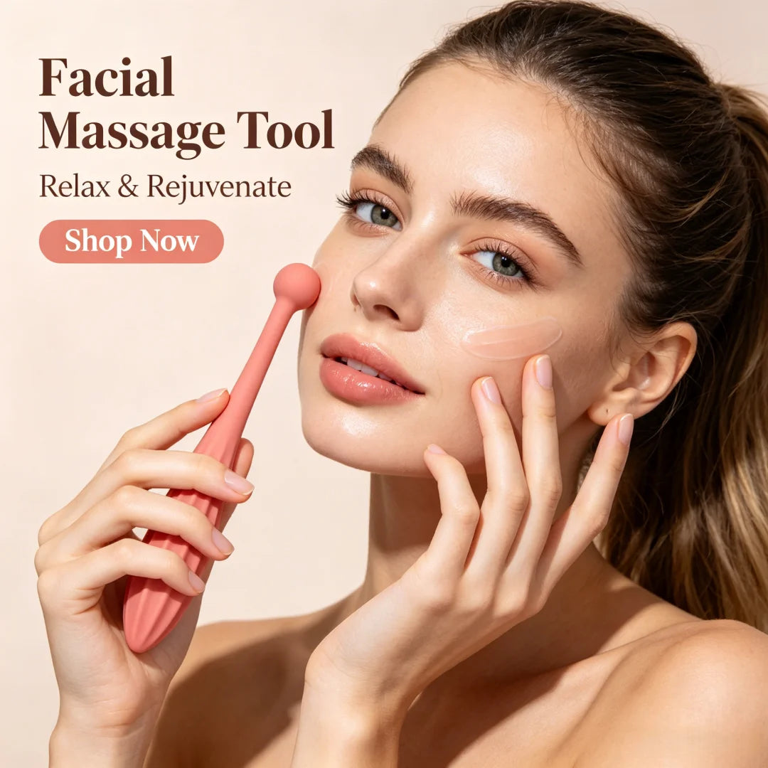 Portable Facial Massage Stick for Travel