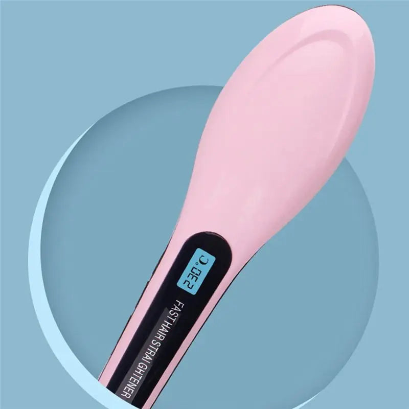 Heated Straightening Brush, US Plug