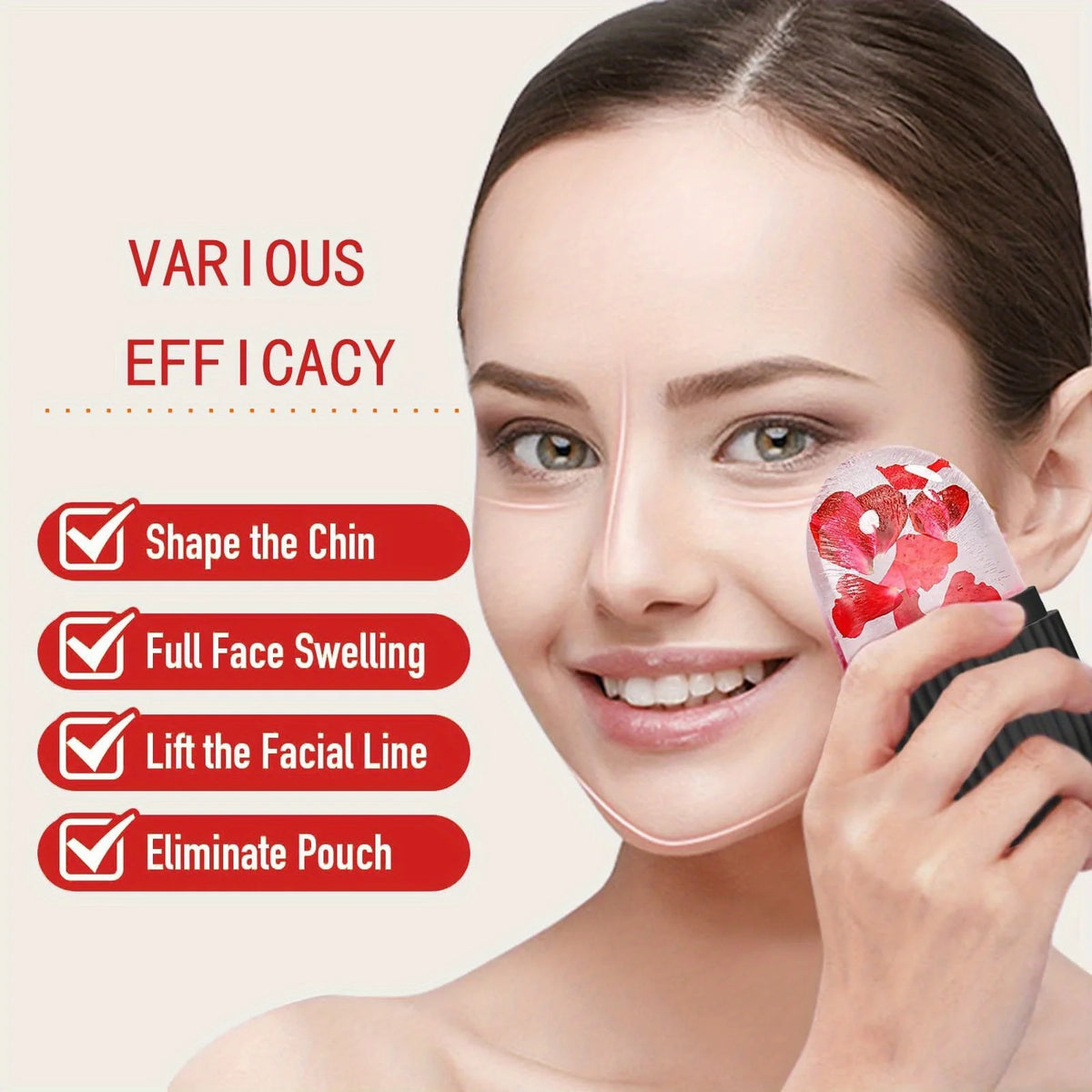 Ice Roller and Gua Sha Set for Face