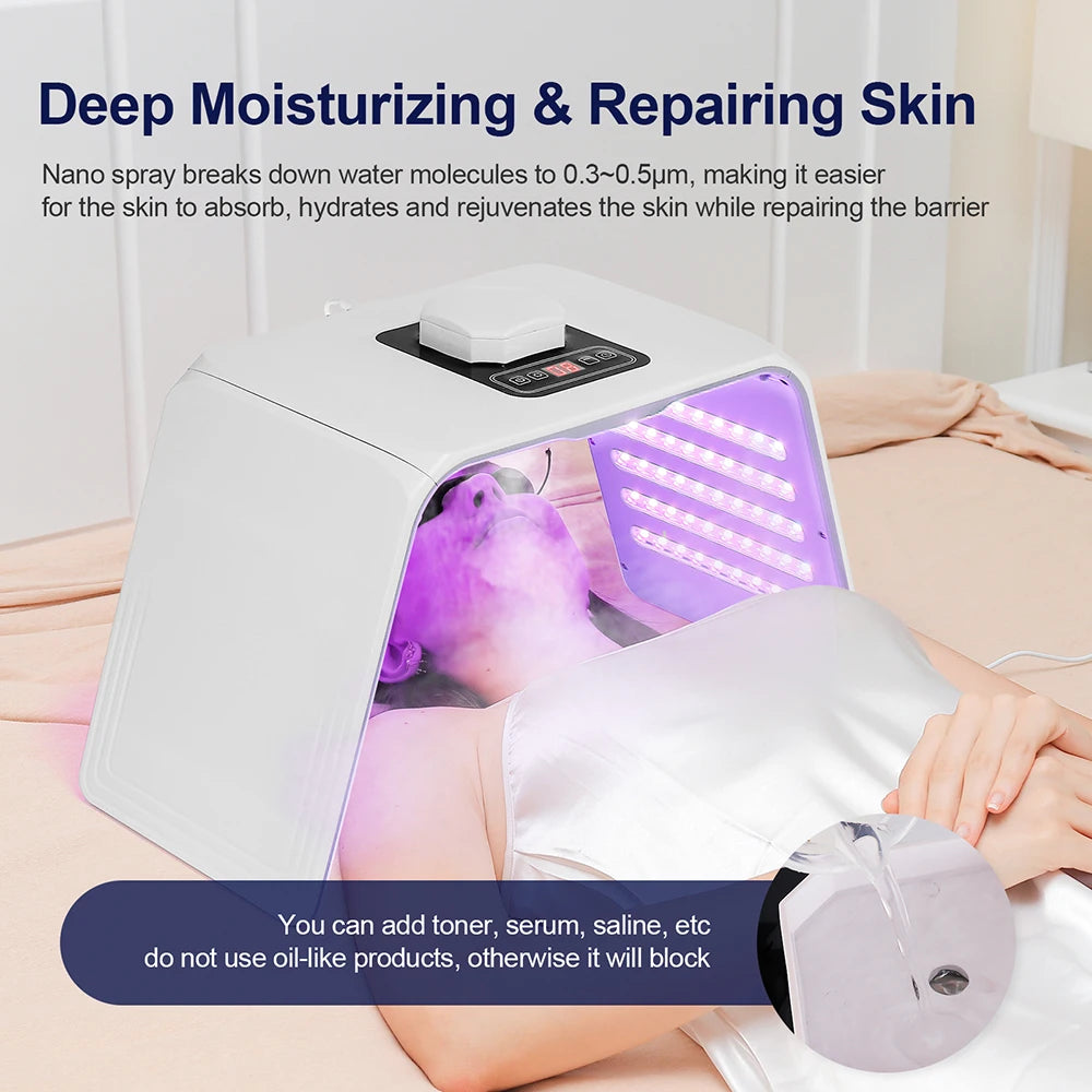 7-Color LED Photon Machine with Nano Spray, 140 Beads