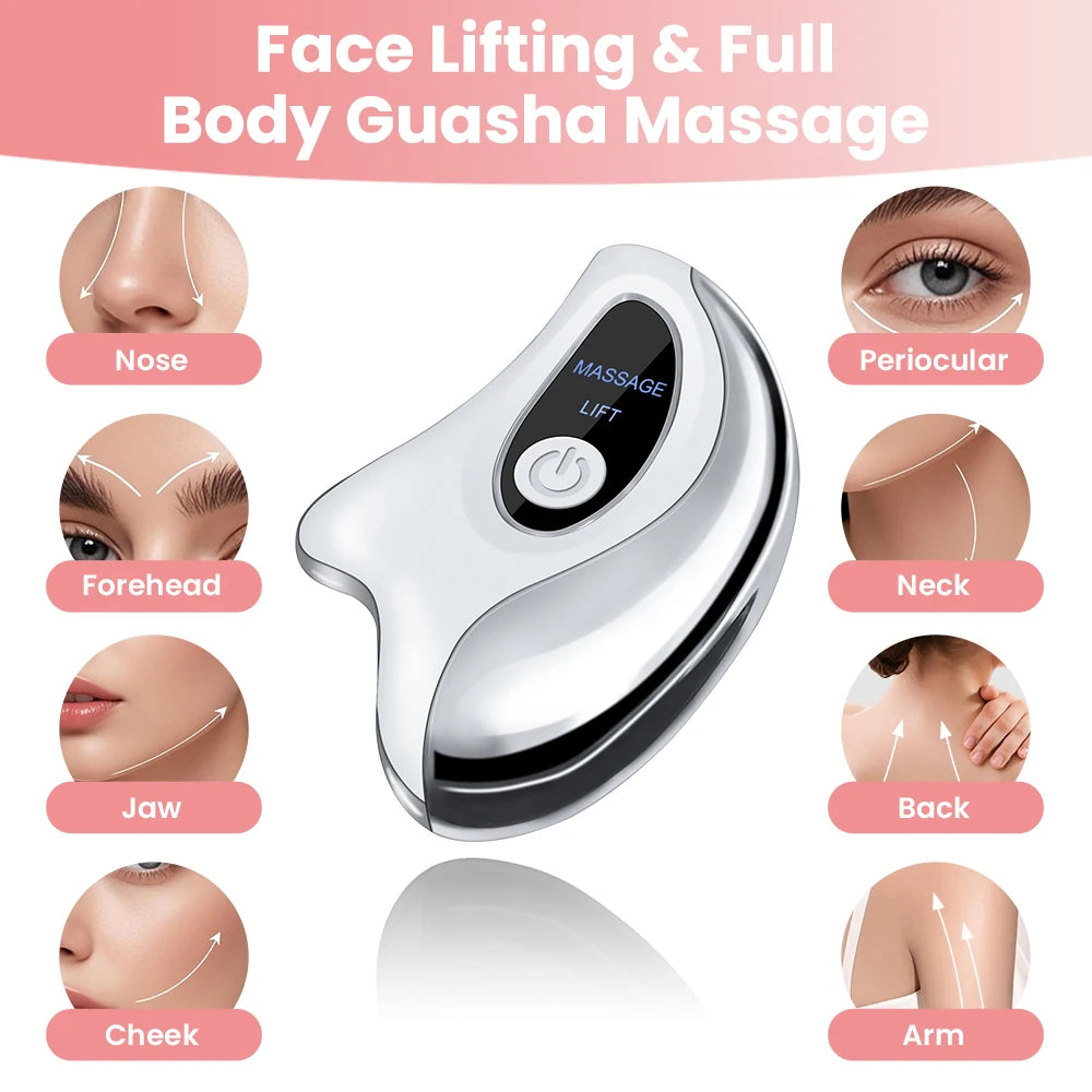 Heated Electric Gua Sha for Face, 45°C