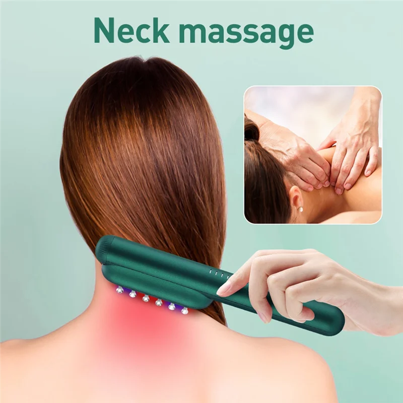 LED Hair Growth Comb with RF and EMS