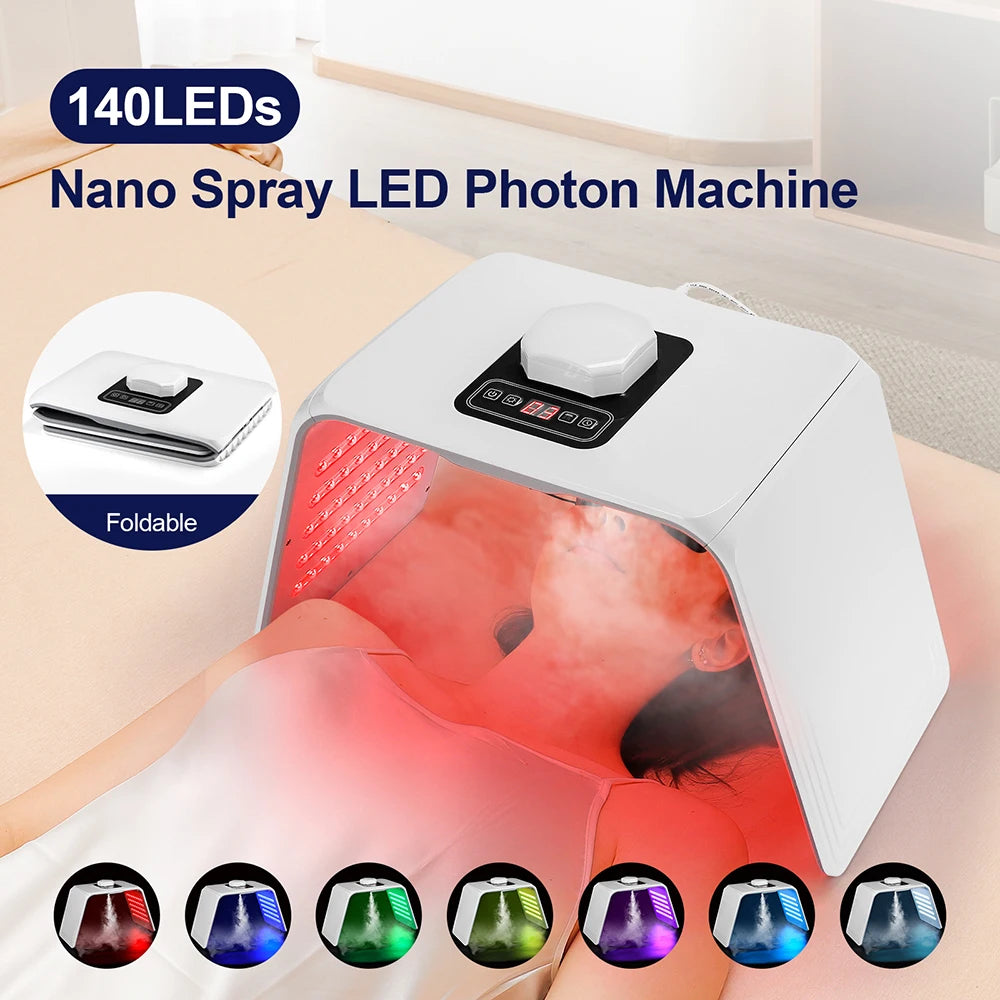 7-Color LED Photon Machine with Nano Spray, 140 Beads